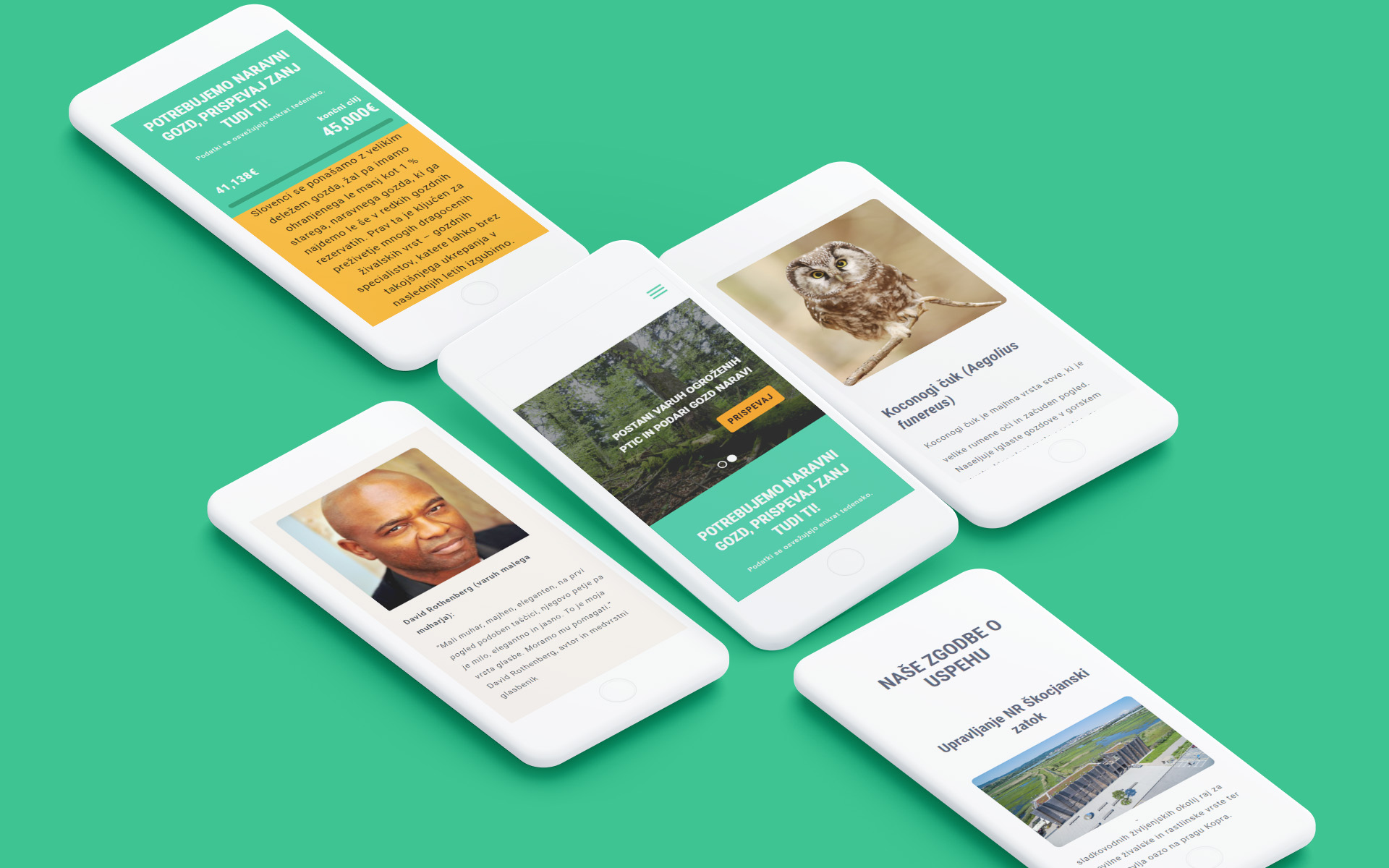 DOPPS Forest Specialists mobile view